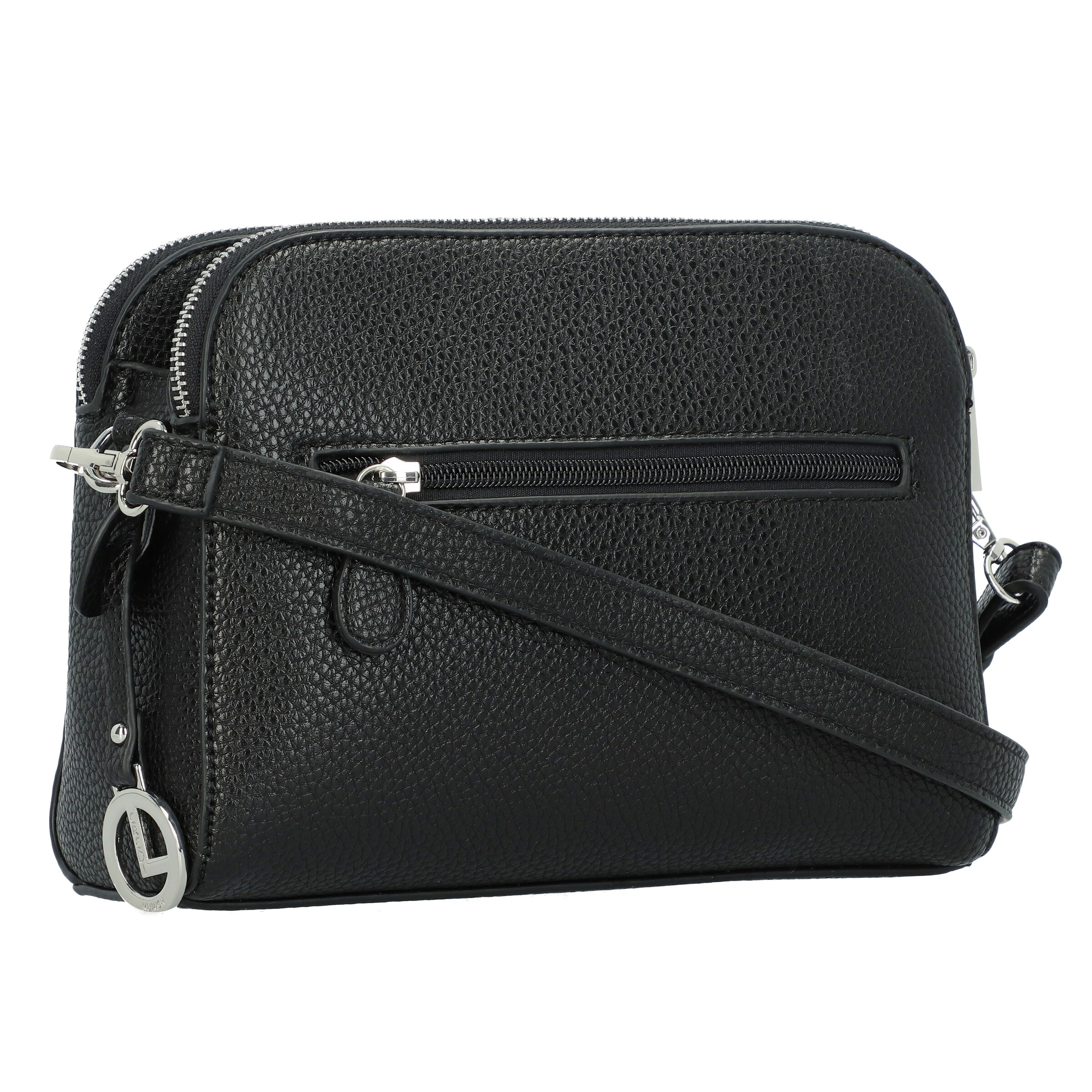 Sac à bandoulière 'Franka' L.CREDI en noir