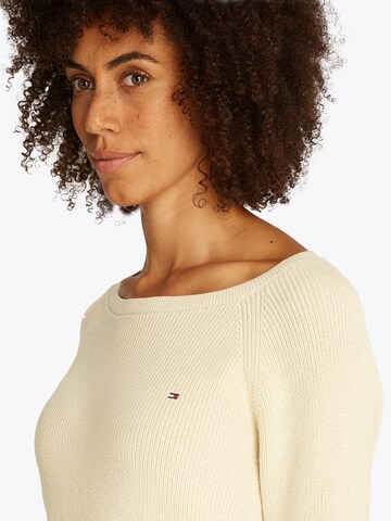 TOMMY HILFIGER Sweter w kolorze beżowy