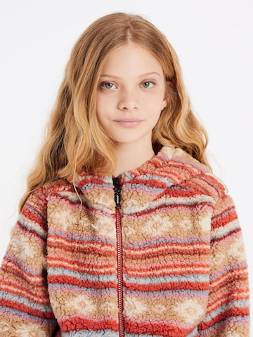 PROTEST Fleecejacke 'PRTPANSY JR' in Rot