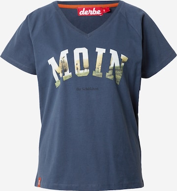 Derbe Shirt 'Schamoin' in Blauw: voorkant