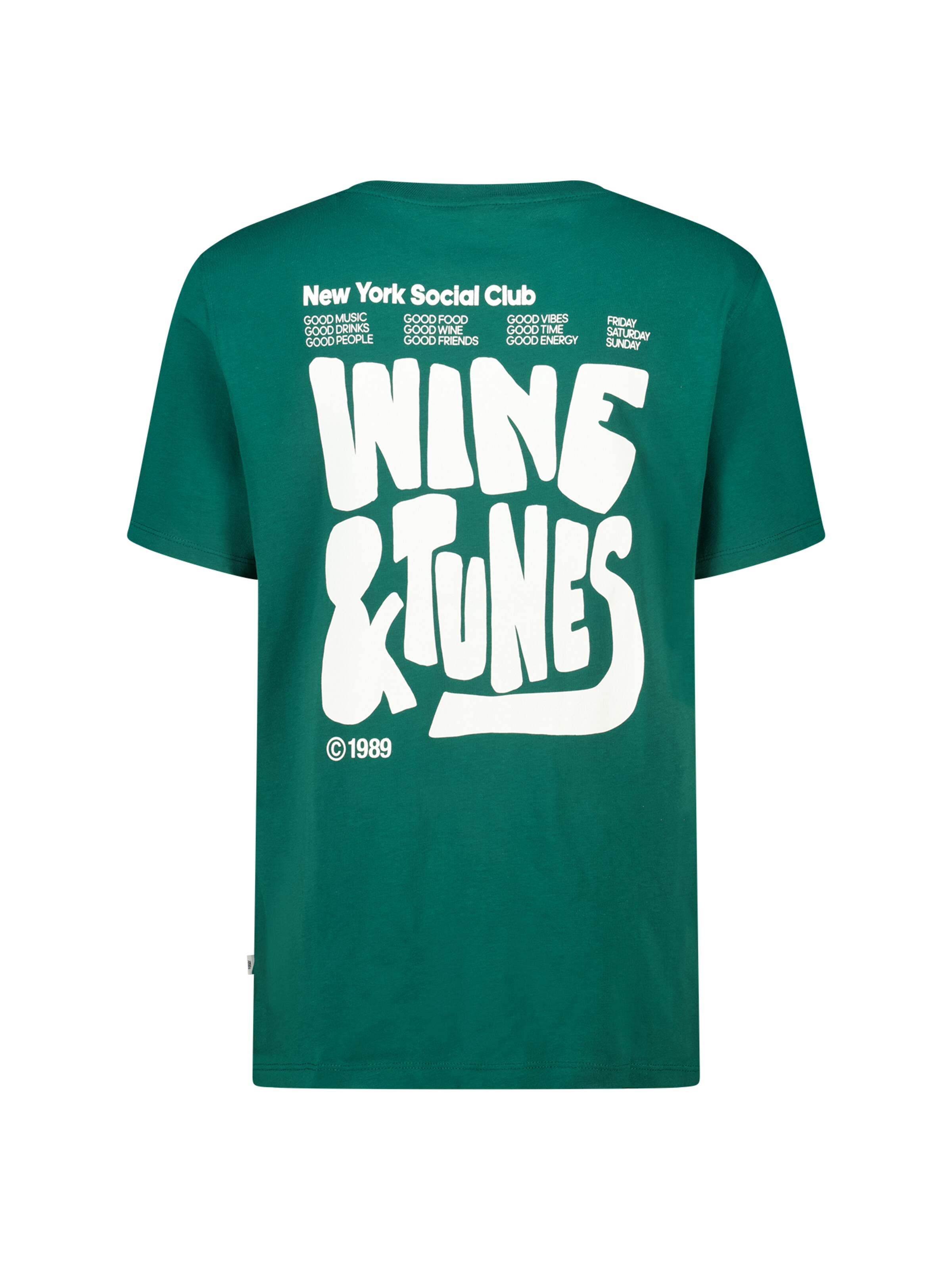 America Today Shirt in Groen: voorkant