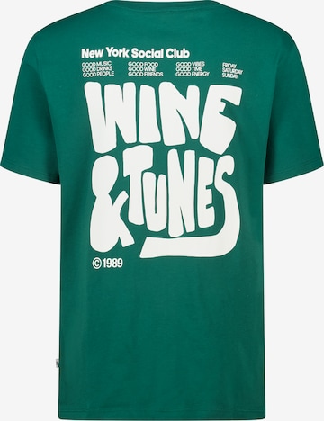 America Today Shirt in Groen: voorkant