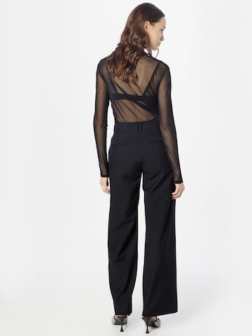WEEKDAY Loose fit Trousers 'Emily' in Black