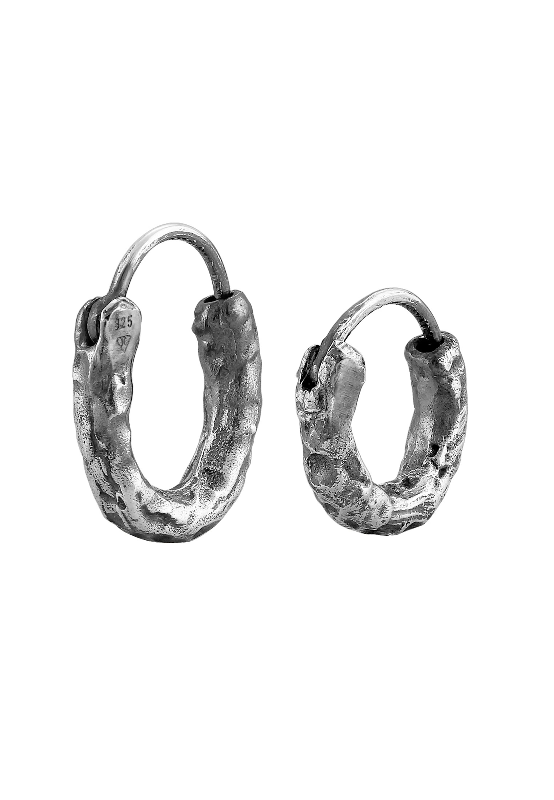 Haze&Glory Серьги в Серебристый: спереди