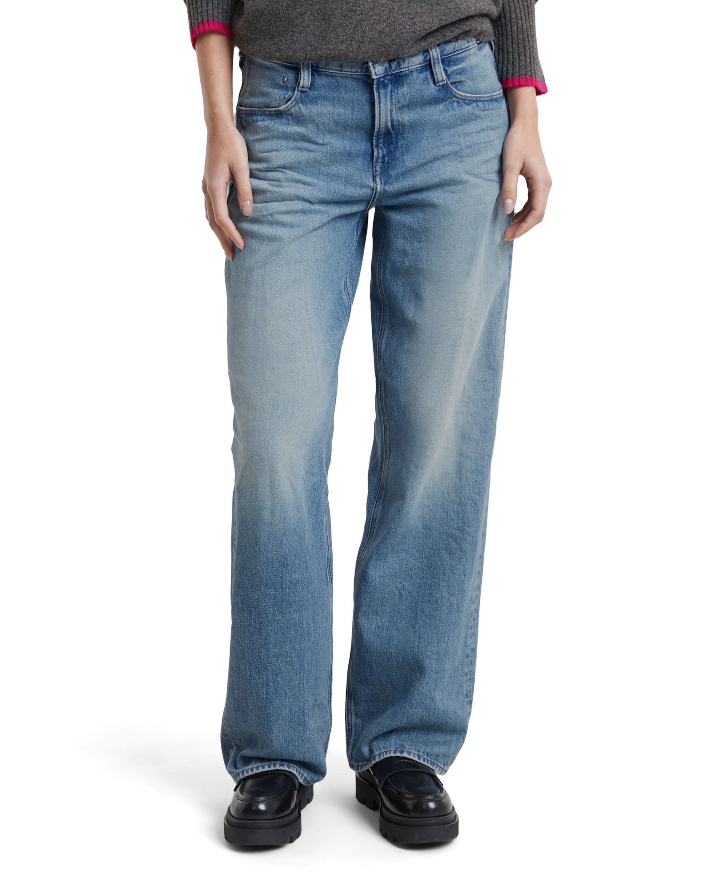 G-STARLoosefit Traperice 'Judee' - plava boja: prednji dio