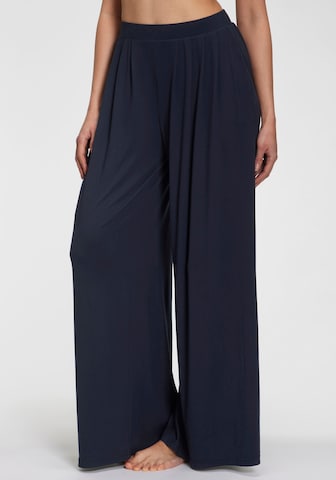 LASCANA Wide Leg Hose in Blau: Vorderseite
