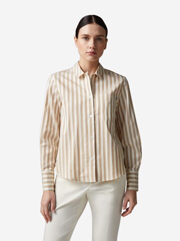 BOGNER Bluse 'Makani' in Beige: predná strana