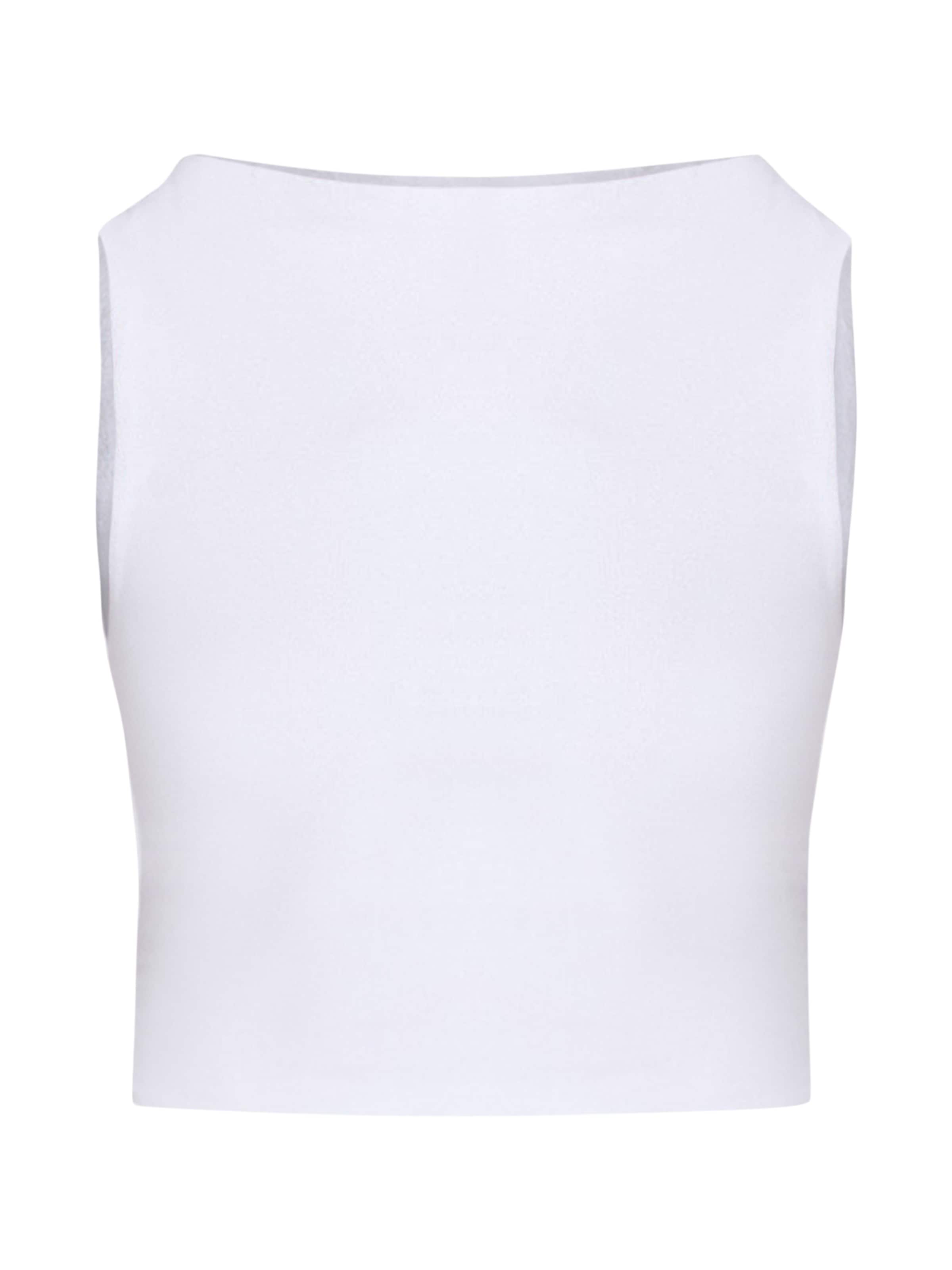 No Matter What Top in Wit: voorkant