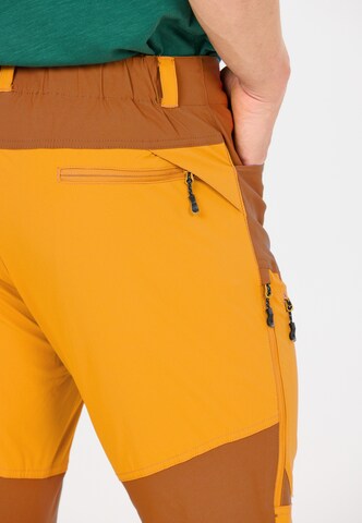 Whistler Regular Outdoor trousers 'Kodiak' in Yellow