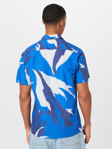 Regular fit Camicia di TOMMY HILFIGER in blu