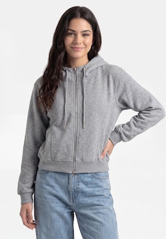 Veste de survêtement MYMO en gris : devant