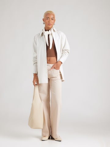 Wide Leg Jean MAC en beige