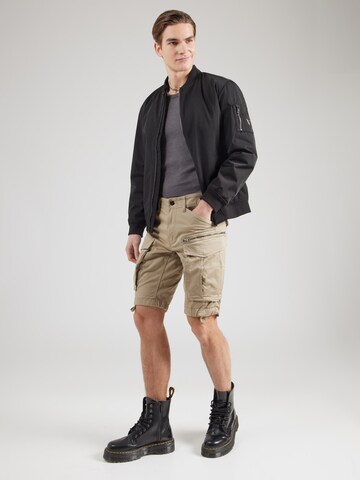 G-STAR Regular Cargobroek in Beige