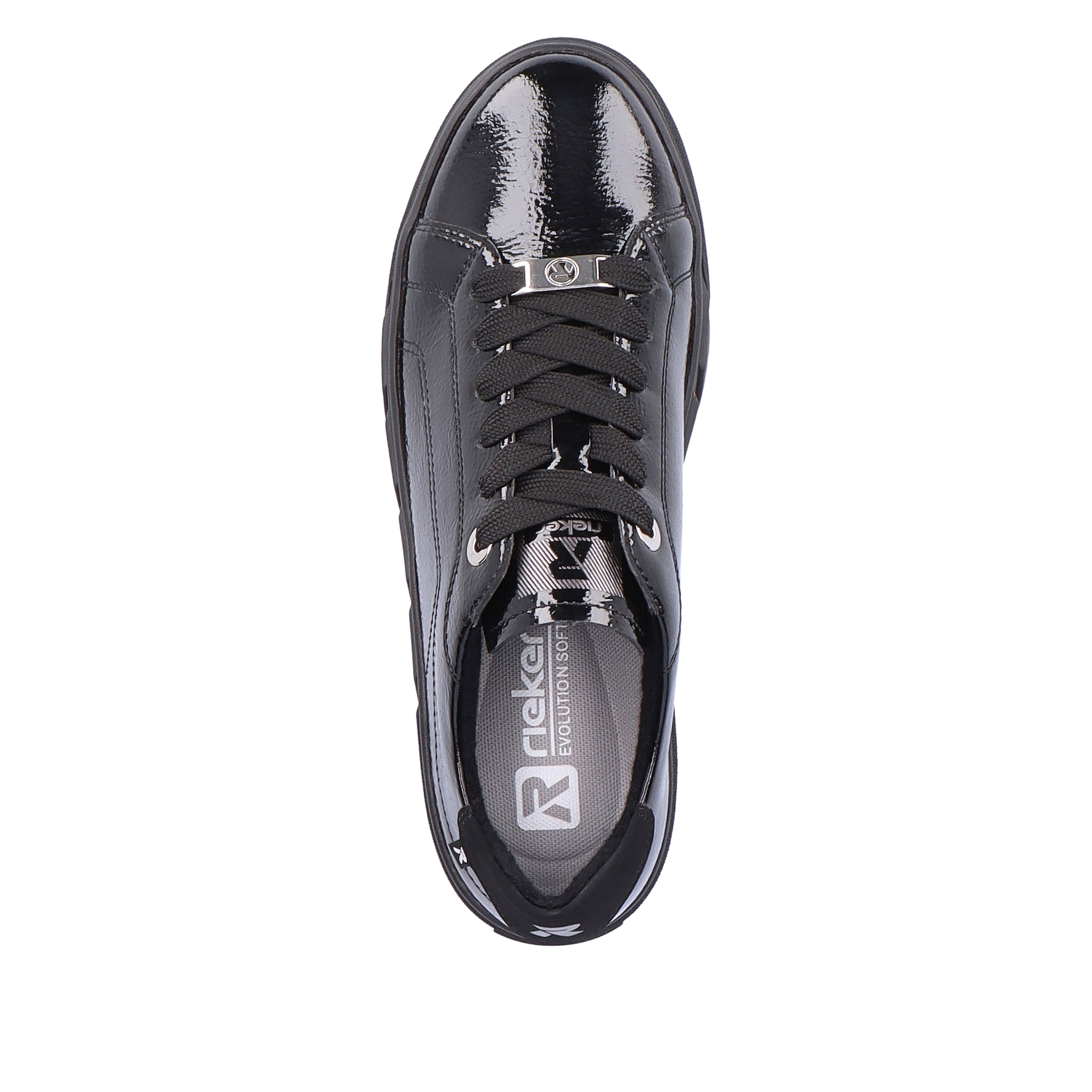 Rieker Sport Sneakers laag in Zwart