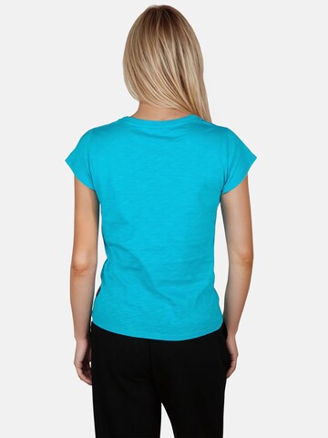 salzhaut Shirt 'Telte' in Blauw