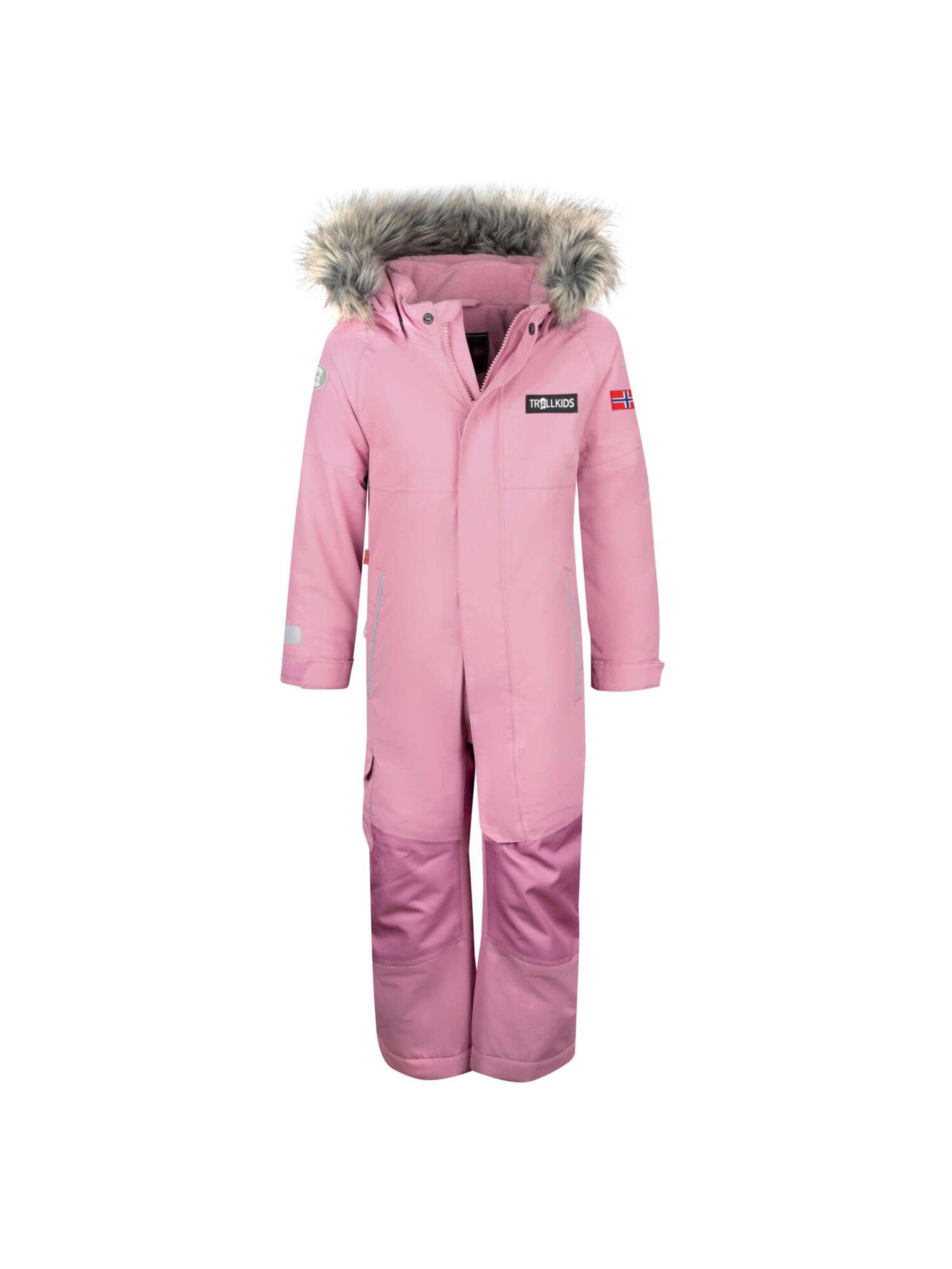 TROLLKIDS Dungarees in Purple: front