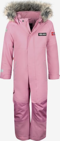 TROLLKIDS Dungarees in Purple: front