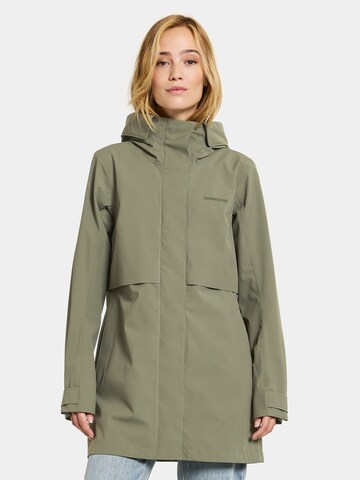 Didriksons Jacke  'EDITH ' in Grün: Vorderseite