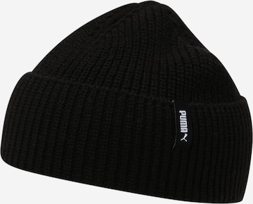 PUMA Athletic Hat 'Core Fisherman' in Black: front