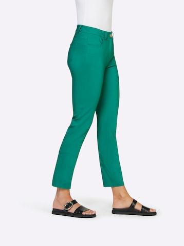 Slimfit Pantaloni de la heine pe verde