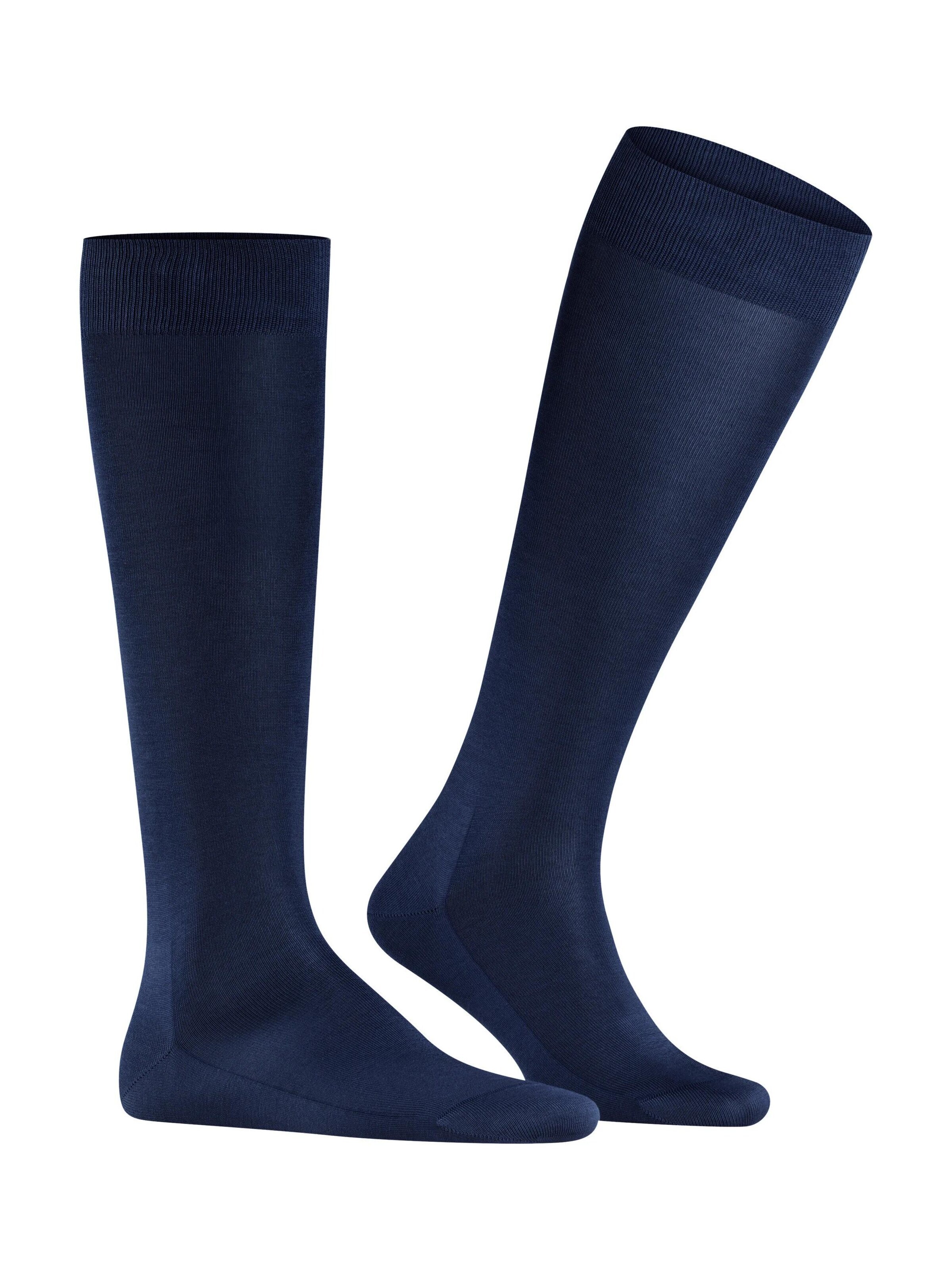 FALKE Kniestrümpfe 'Tiago'‌‌‌‌‌‌‌ in Blau