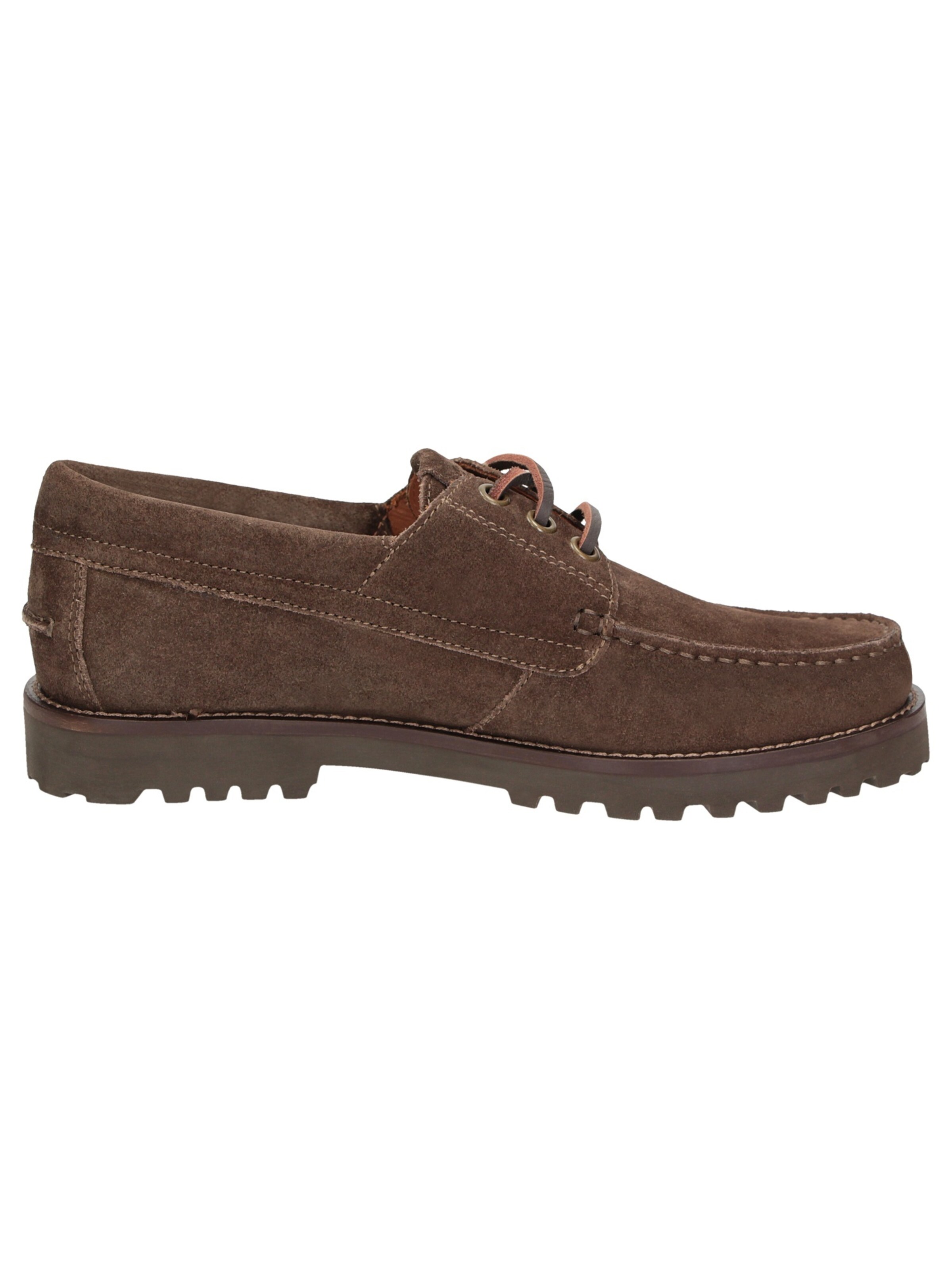 SIOUX Lace-up shoe in Brown