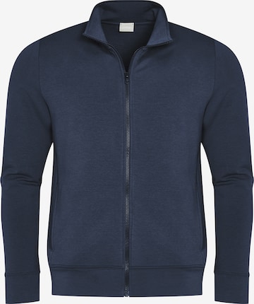 Mey Sweatvest 'Enjoy' in Blauw: voorkant