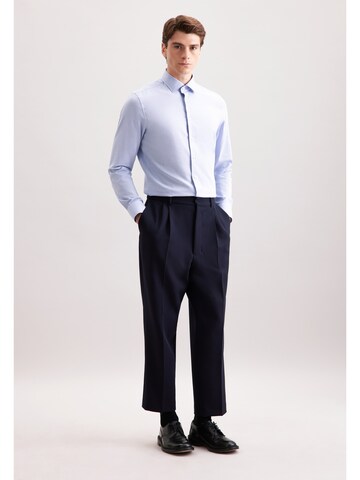 SEIDENSTICKER Slim fit Business shirt in Blue