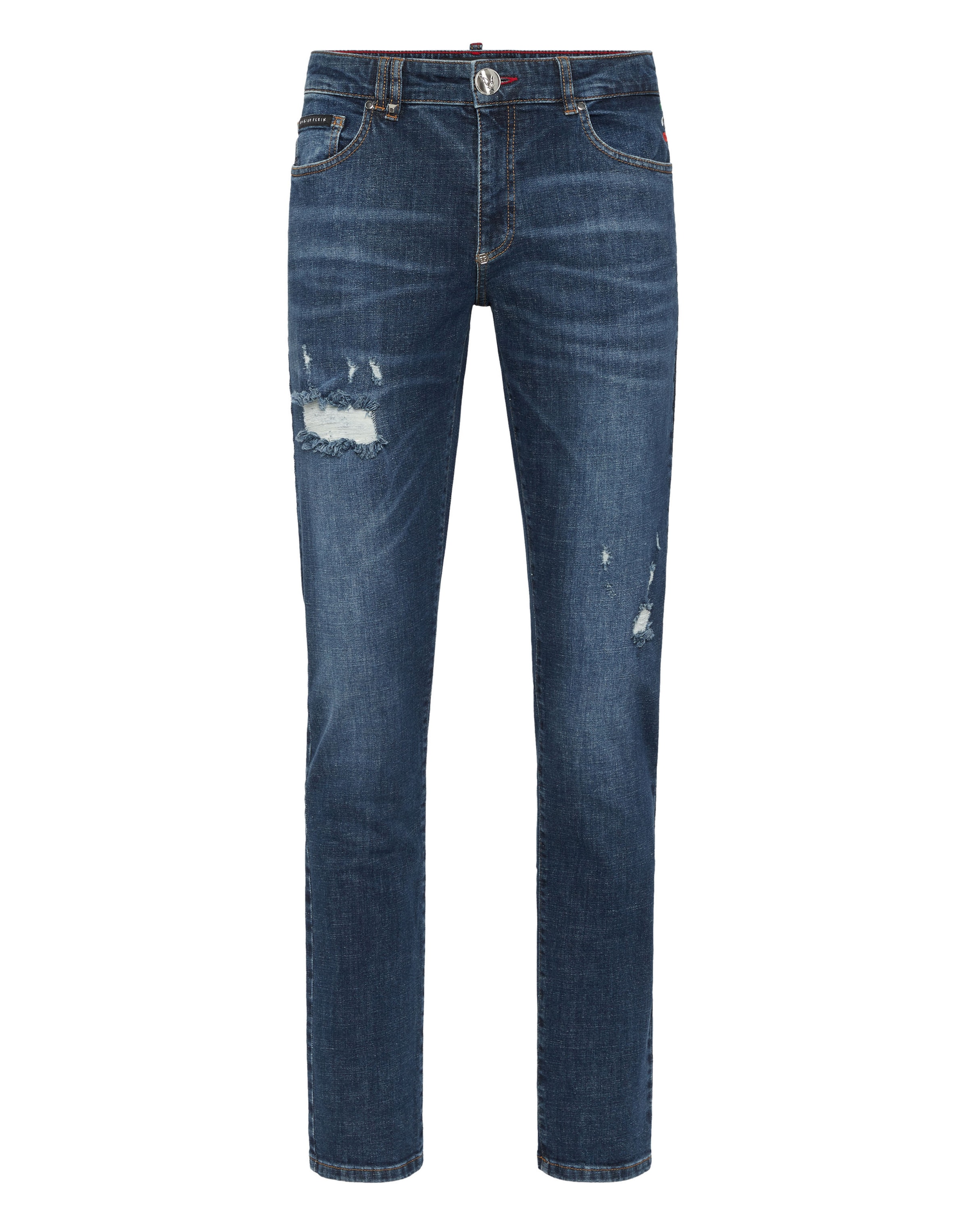 Philipp Plein Regular Jeans in Blue: front