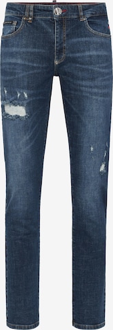 Philipp Plein - regular Vaquero en azul: frente