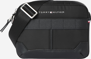 TOMMY HILFIGER - Mala de ombro em preto: frente