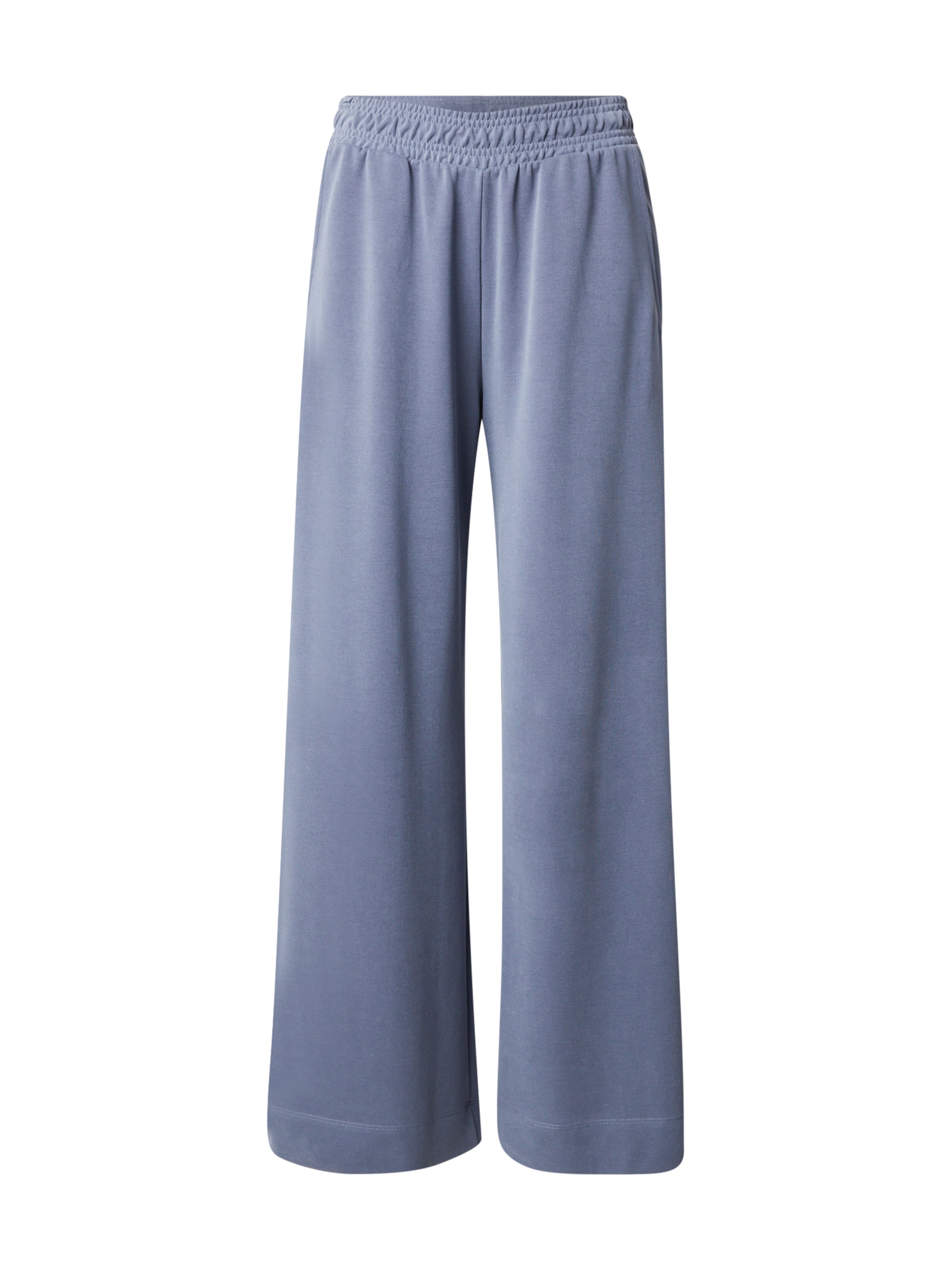 Wide Leg Pantalon 'Asaka' mbym en bleu : devant