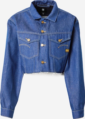 Veste mi-saison G-Star RAW en bleu : devant