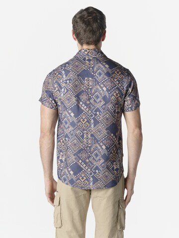 KOROSHI Regular fit Ing - kék