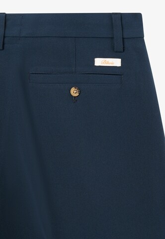 BLKVIS Wide leg Pleat-Front Pants in Blue