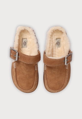 UGG Pantofle 'Goldenstar Evelina' – hnědá