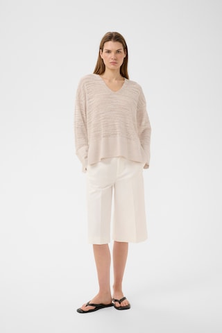 InWear Sweter 'NitaiIW' w kolorze beżowy