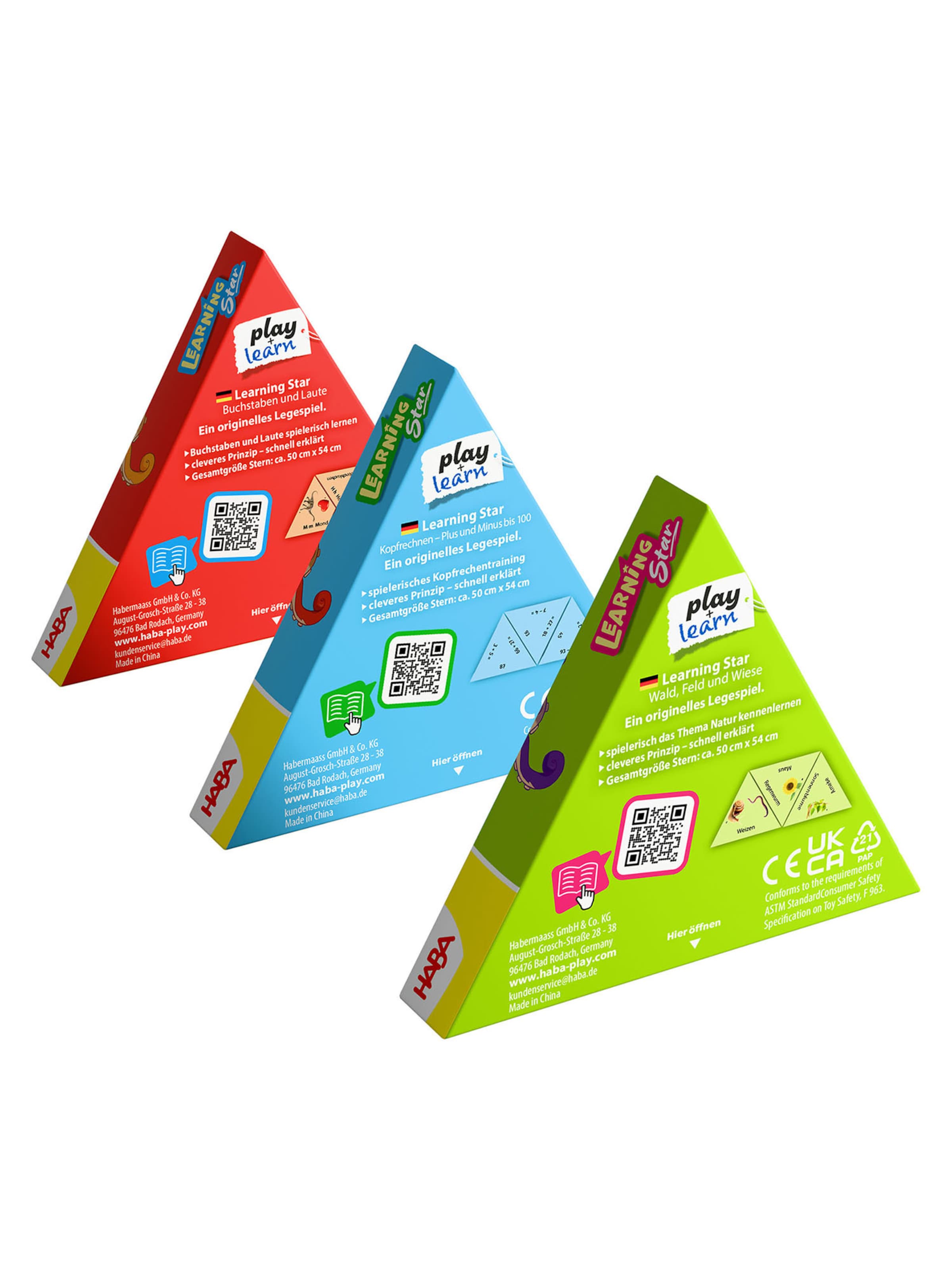 HABA Game ' Learning Star DE ' in Mixed colours