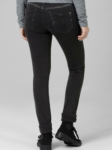 TIMEZONE Slimfit Jeans 'Marah' in Zwart