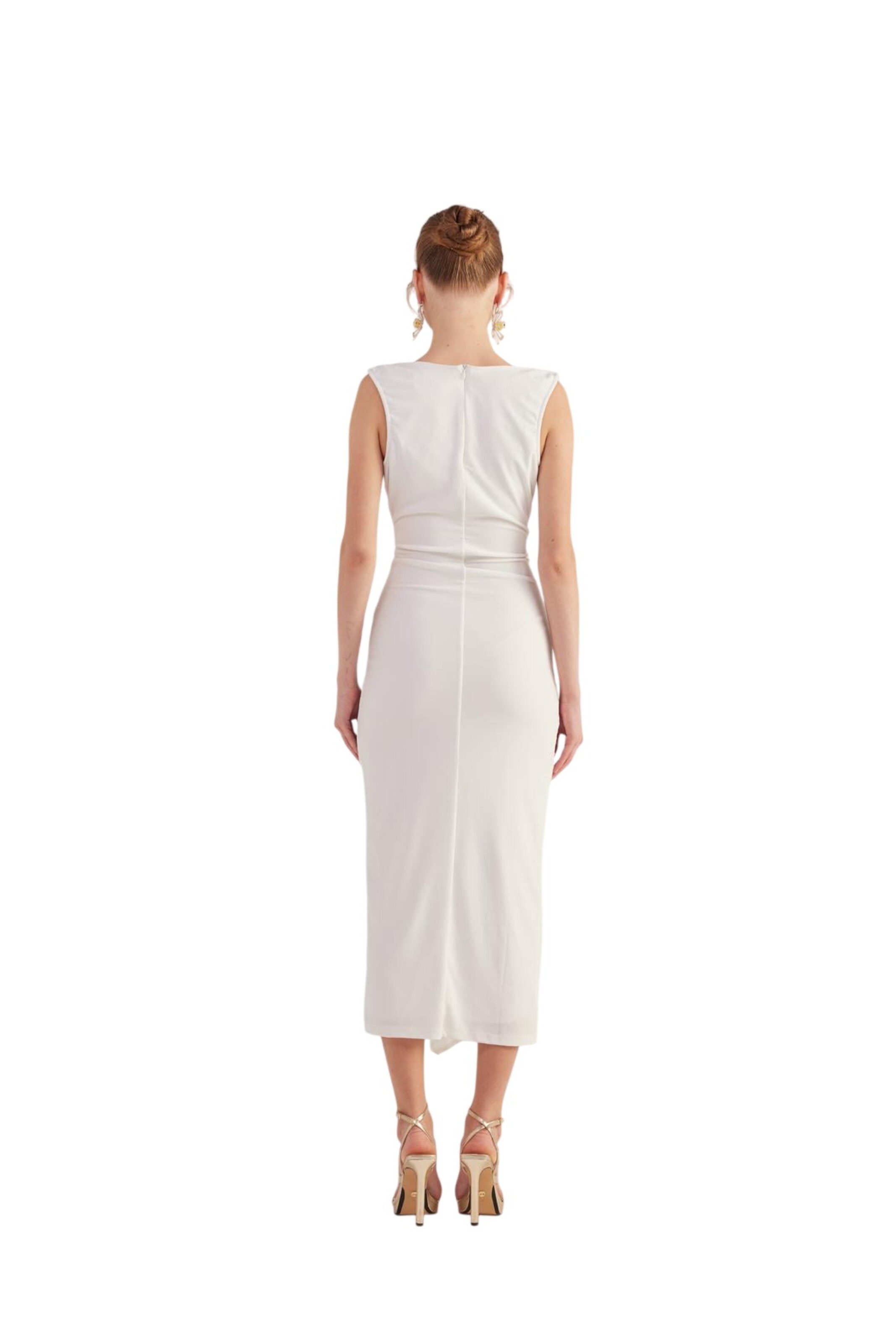 HOLLY LOLLY Kleid in Weiß