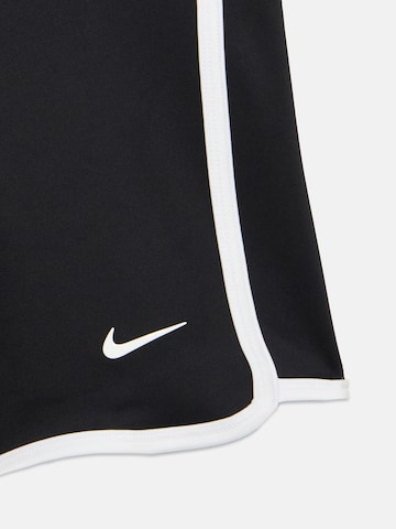 NIKE Skinny Sportsbukser i sort