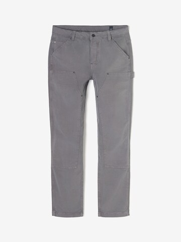Le Temps Des Cerises Loose fit Pants 'Mecanik' in Grey: front