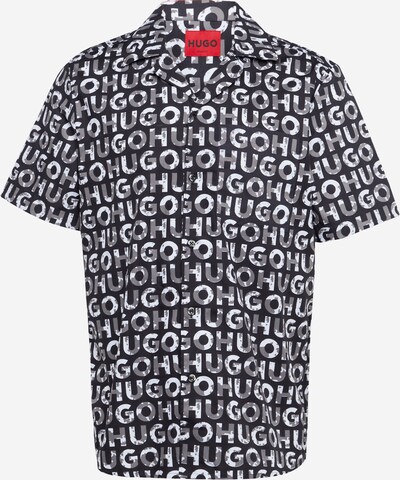 HUGO Koszula 'Ellino' w kolorze szary / czarny / białym, Podgląd produktu