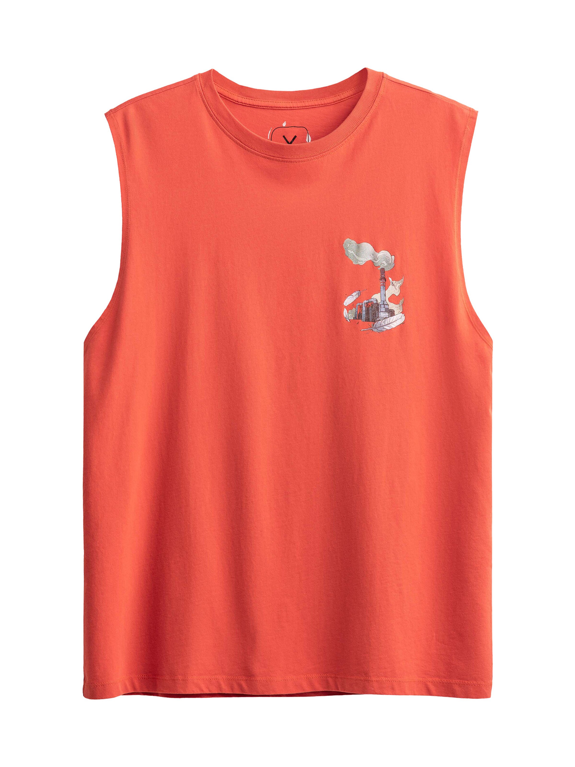 Kaft Shirt 'Heliopause' in Orange: front