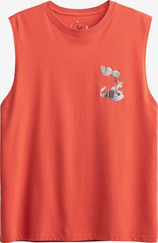 T-Shirt 'Heliopause' Kaft en orange : devant