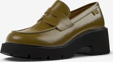 Scarpa stringata ' Milah ' di CAMPER in verde: frontale