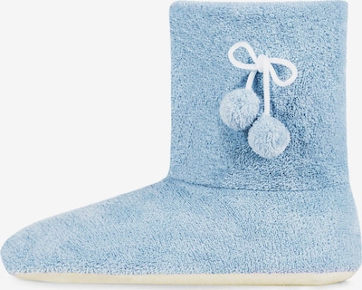 normani Hausschuh in hellblau, Produktansicht