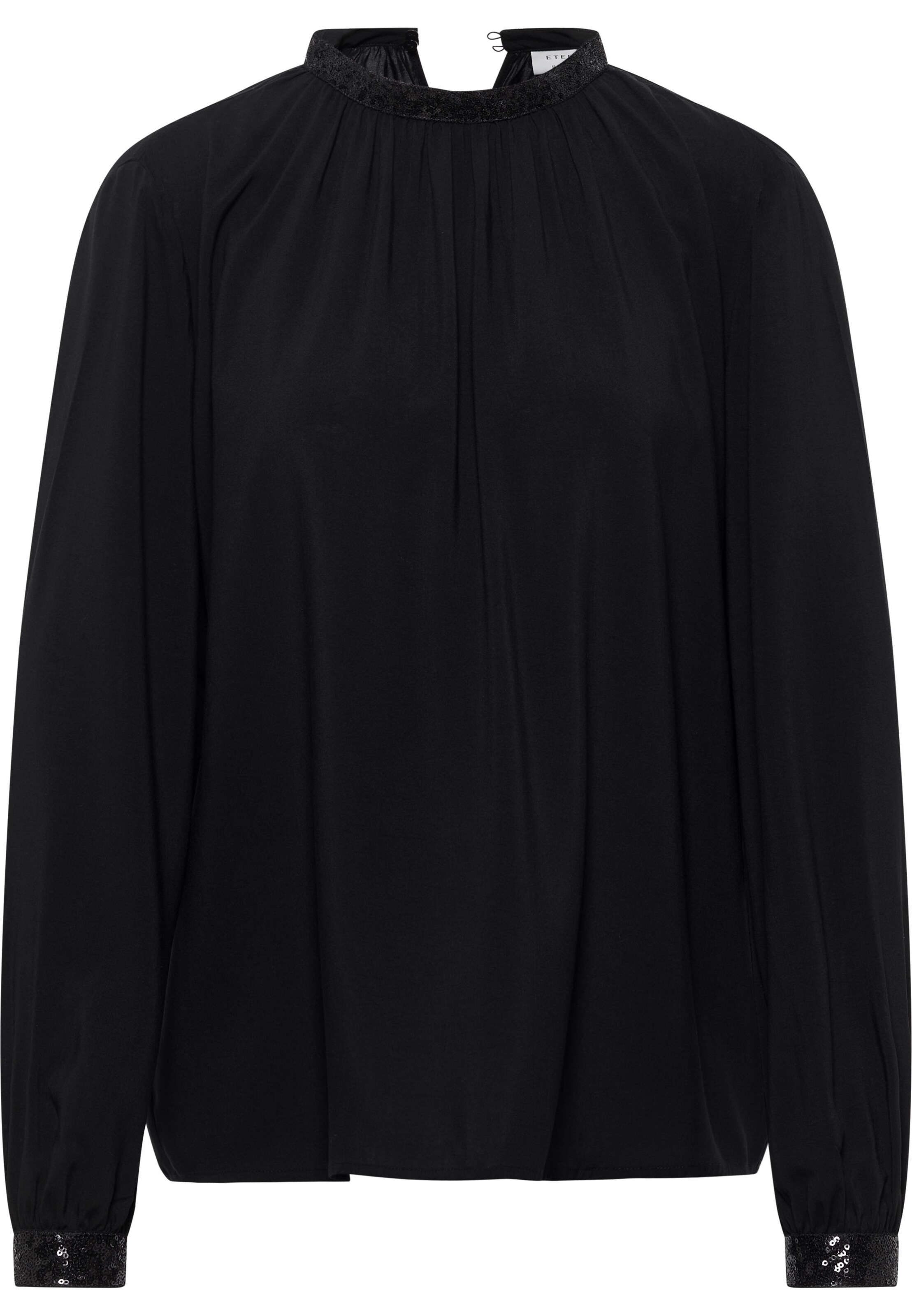 ETERNA Bluse in Schwarz: Vorderseite
