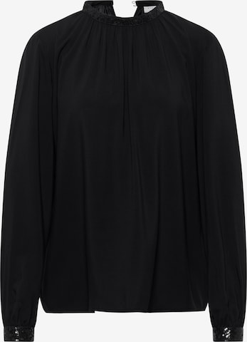 Chemisier ETERNA en noir : devant