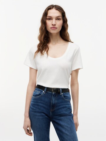 TOMMY HILFIGERMajica - bijela boja: prednji dio